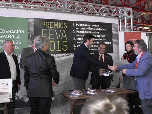 Entregados los Premios FEVA 2015