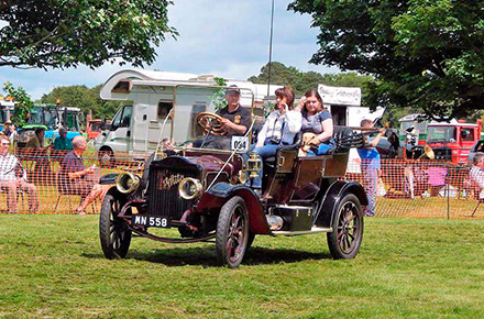 Celebrado el Bon Accord Steam Fair 2017, reservado para vehículos de vapor