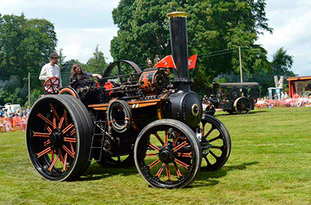 Celebrado el Bon Accord Steam Fair 2017, reservado para vehículos de vapor